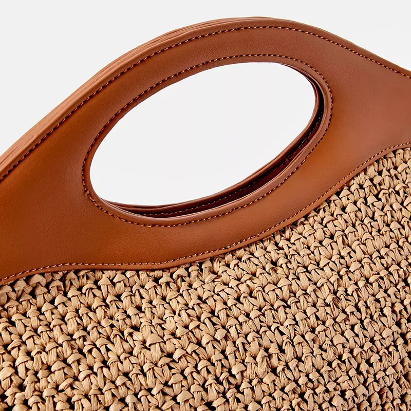 China Woven Paper Cross Body Bag Beach Vacation Straw Bags Factory, Supplier