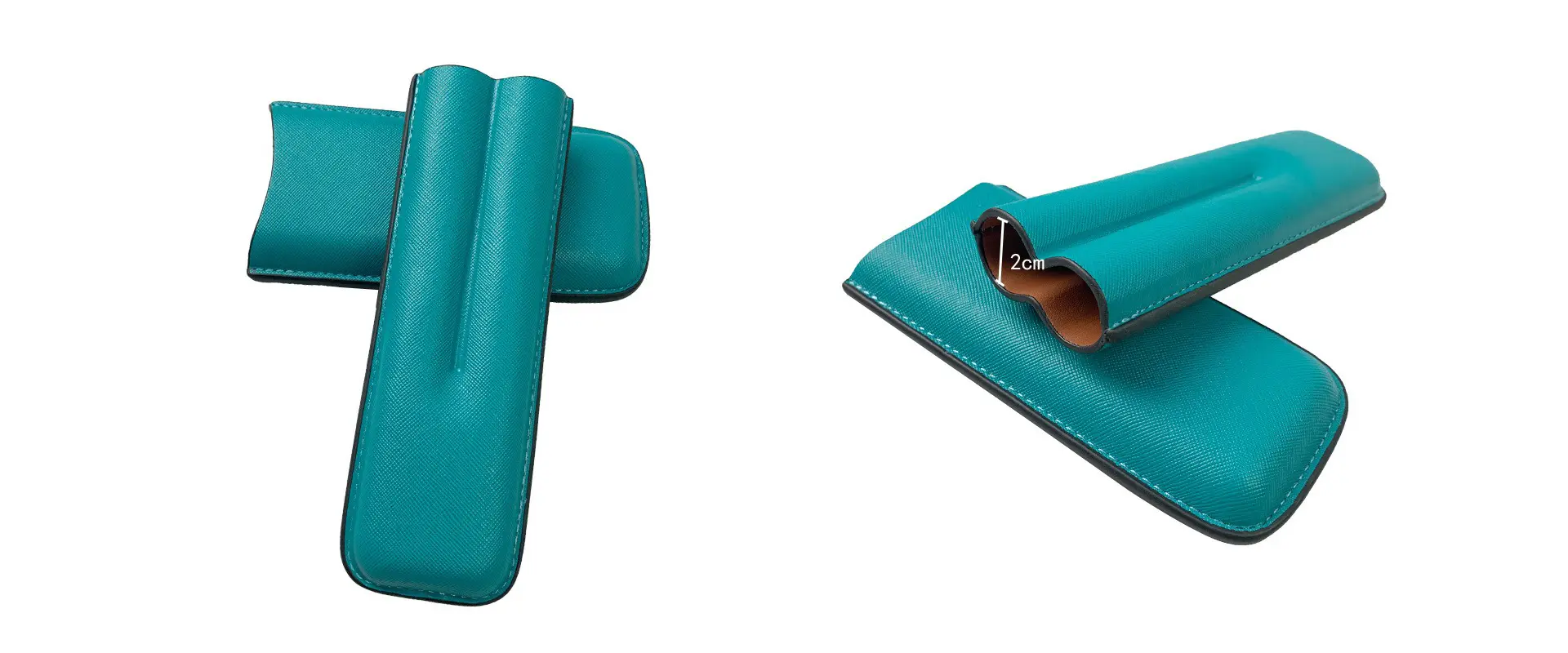 Premium Leather Cigar Case Gift Set