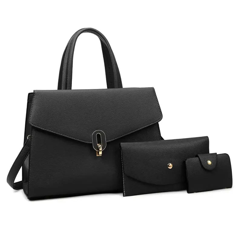 China Women's Handbags and Wallets Sets Vintage Tote Sets Top Handle Shoulder Bags Factory, Supplier