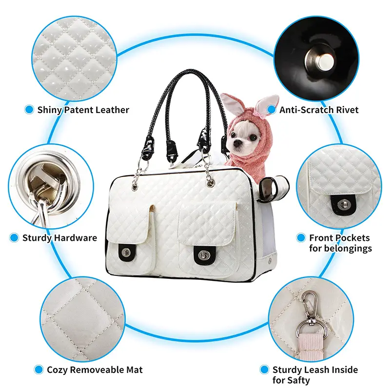 China Soft Sided Pet Travel Bag Airline Approved Pet Bag for Small Dogs and Cats Manufacturers, Suppliers