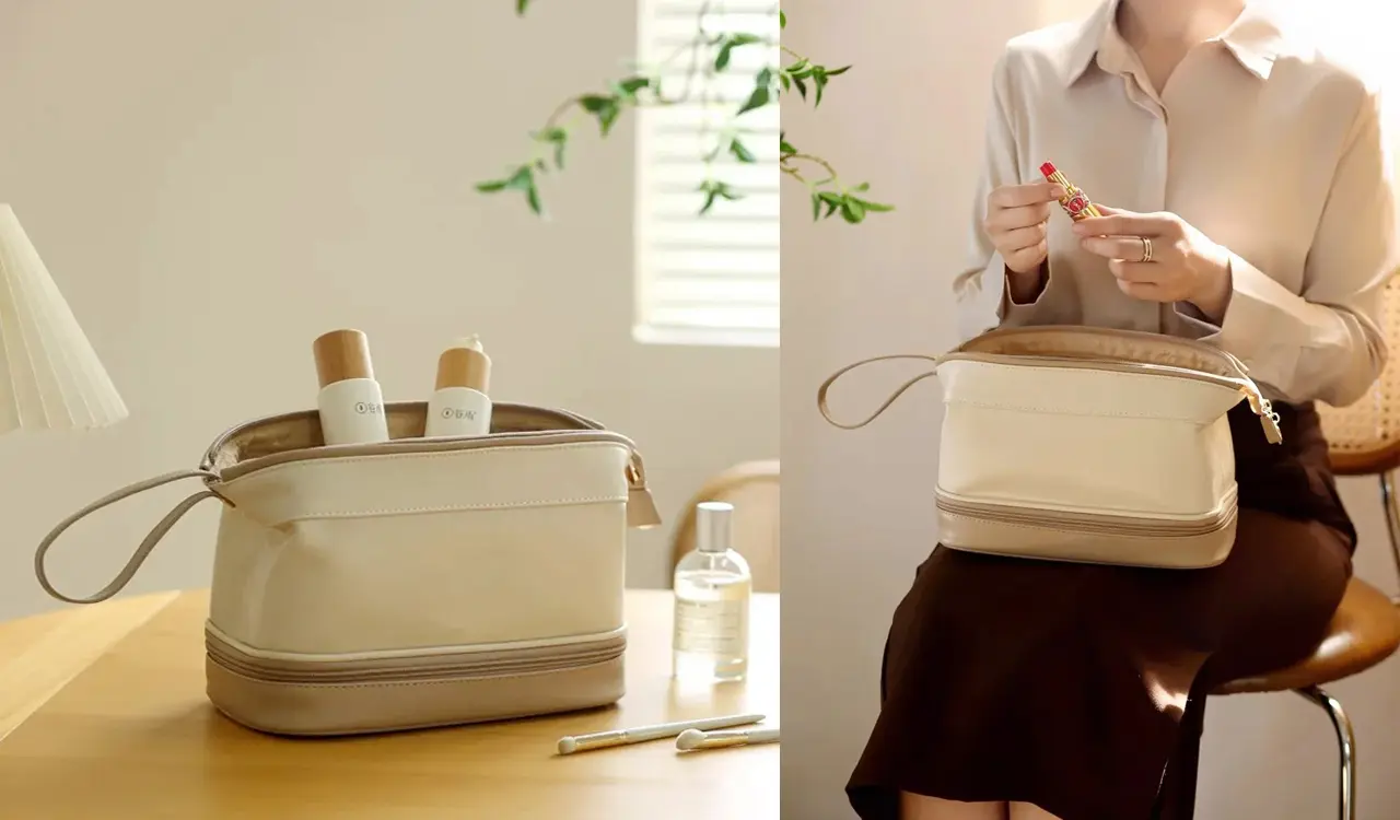PU Cosmetic Bag - Material View