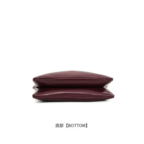 China Women's Genuine Leather  Luxury Fashion Designer Classic Buckle Closure Waterproof Handbag for Outdoor & Business Use Manufacturer, Manufacturers