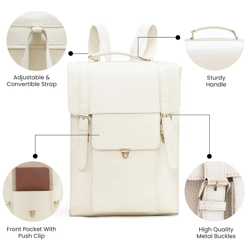 China Leather Computer Backpack Messenger Bag Business Laptop Bag Manufacturers, Factory