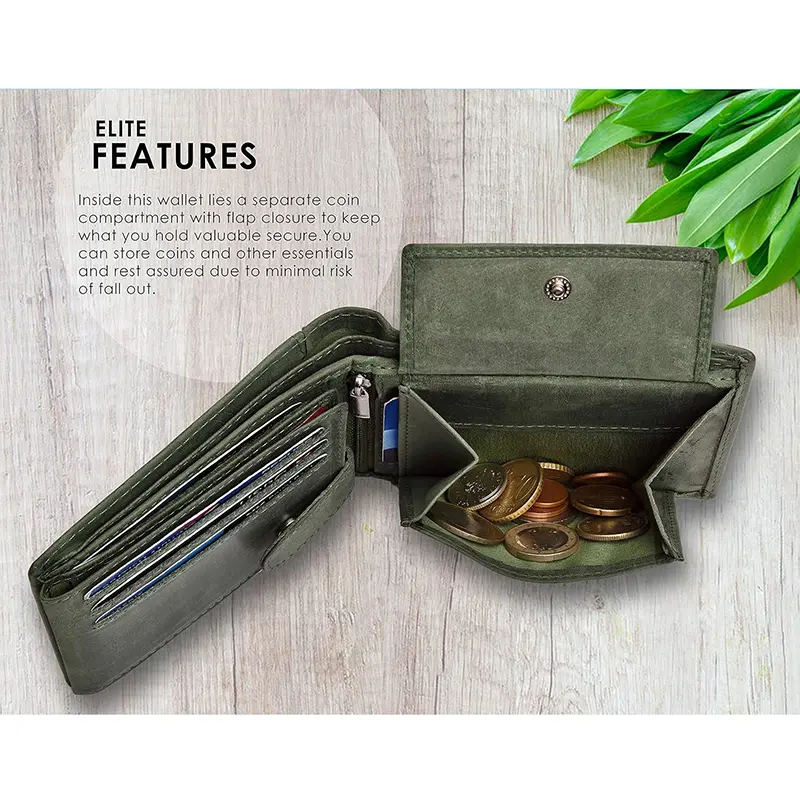 Wholesale RFID Protected Leather Men's Wallet Manufacturer, Suppliers