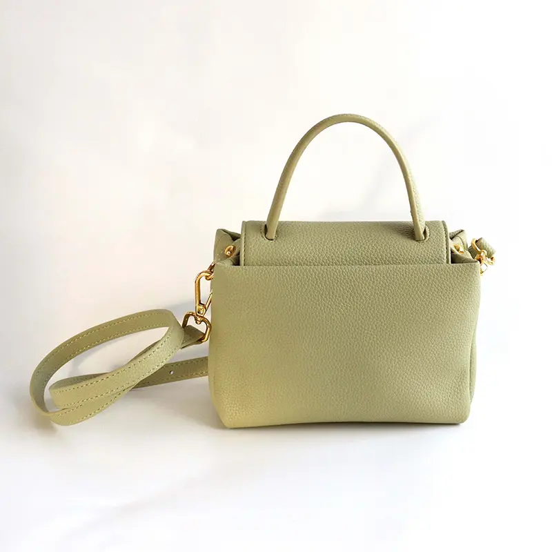 China Top Layer Cowhide Handbag Mini Bag Shoulder Small Handbag Manufacturer, Factory