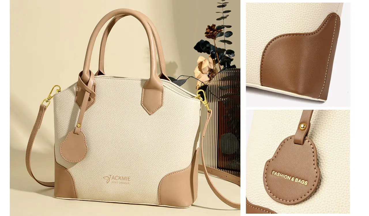 Inner compartments structure and capacity of the handbag