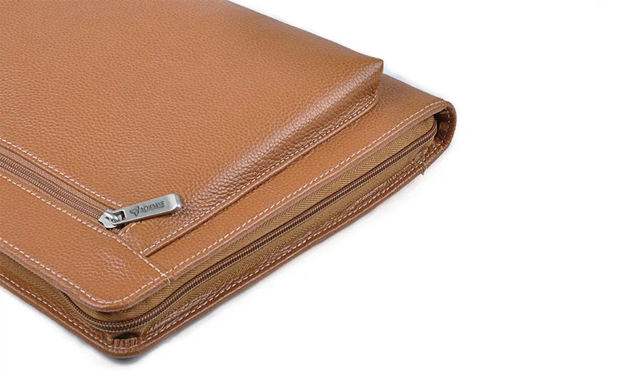 Durable and Professional Genuine Leather Portfolio