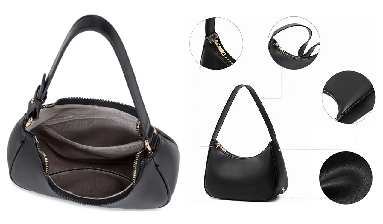 Lightweight shoulder bag for travel and casual outings