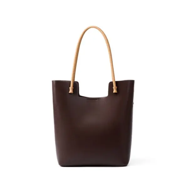 Wholesale New Fashion Genuine Leather Women's Shoulder Bag, Minimalist Vintage Handbag, Elegant Tote Bag with Large Capacity Factory, Supplier