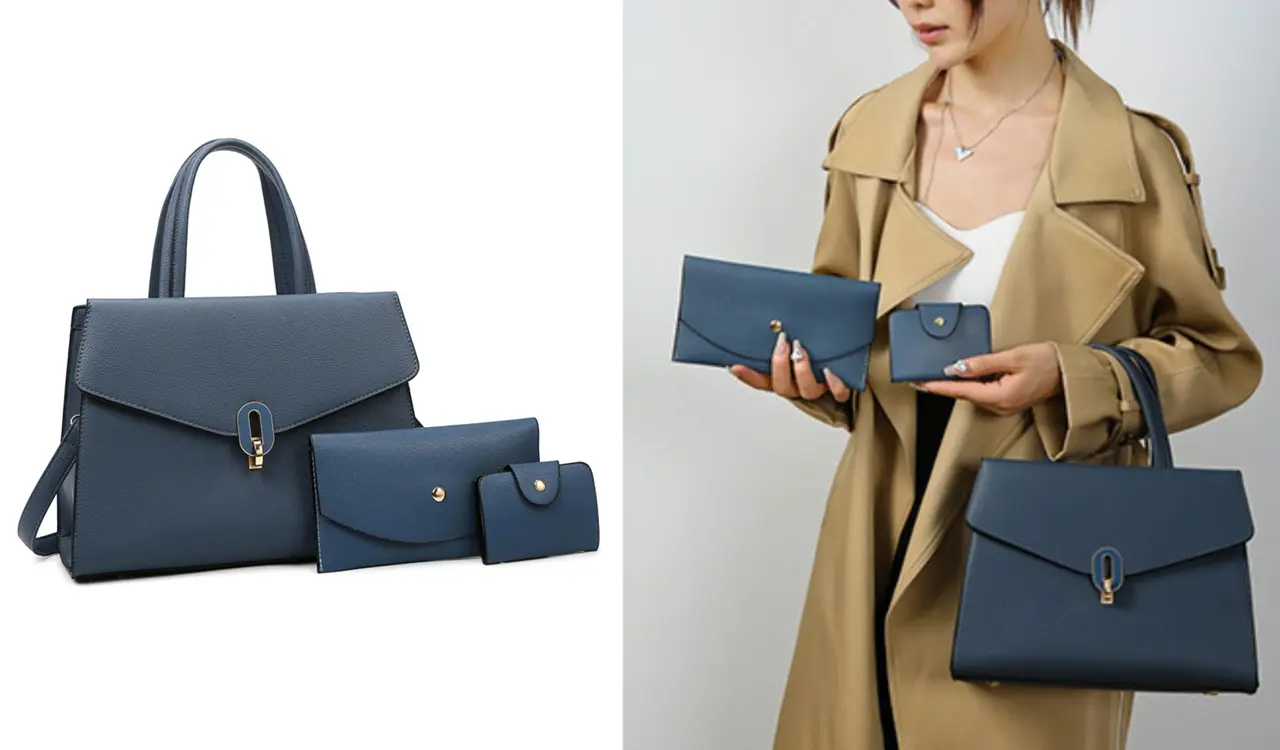 3-piece handbag set overview