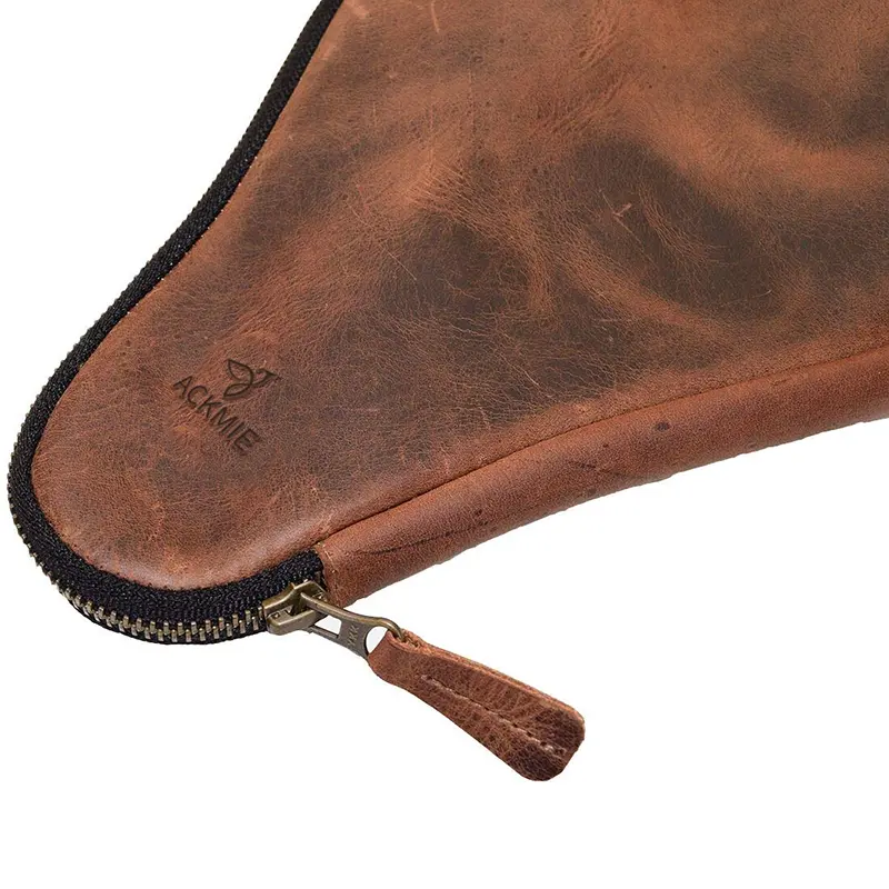 Wholesale Full Grain Leather Table Tennis Paddle Case Manufacturer, Factory