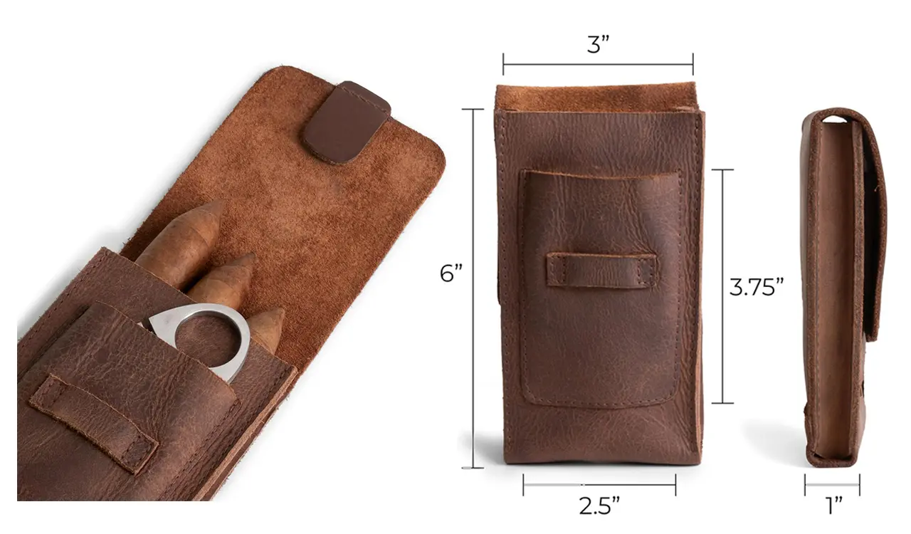 Leather Cigar Case Feature Image 2