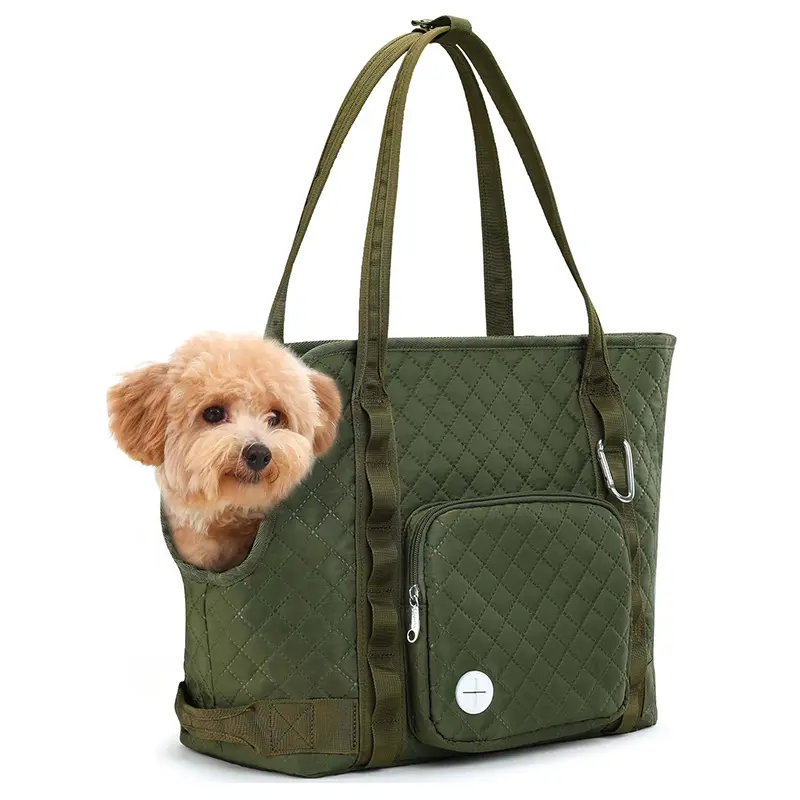 Wholesale Pet Tote Bag Portable Small Dog Soft Leather Pet Bag Manufacturer, Suppliers