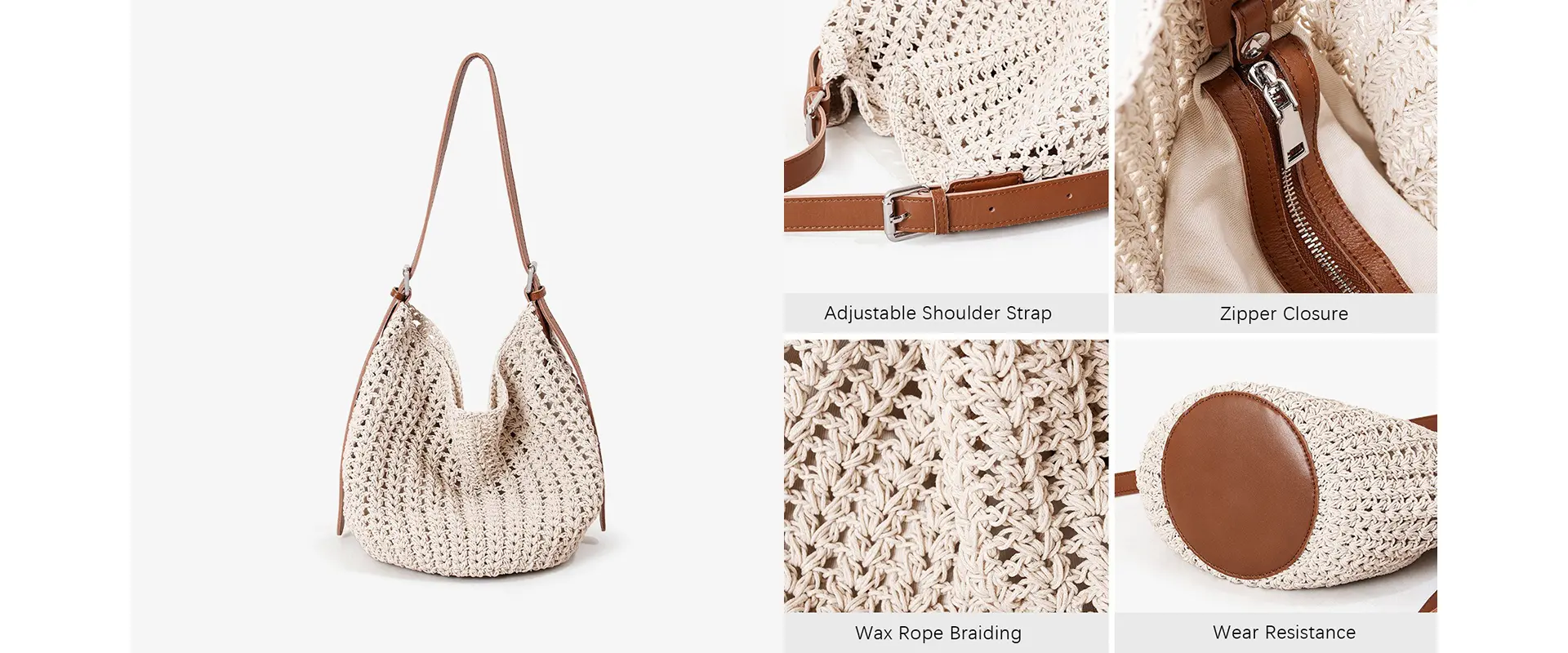 Stylish Straw Bag View 2