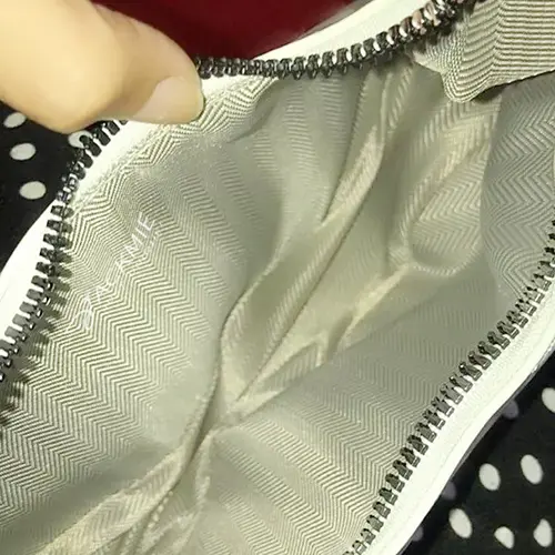 Korean simple style leather handbag size and details