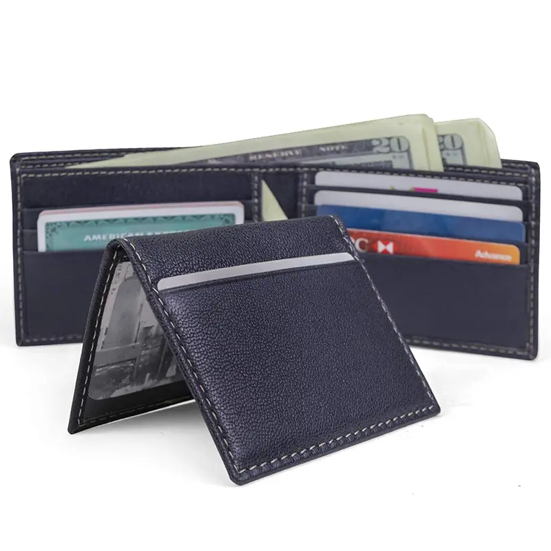 China Men's Leather Passport Holder RFID Wallet Manufacturer, Supplier