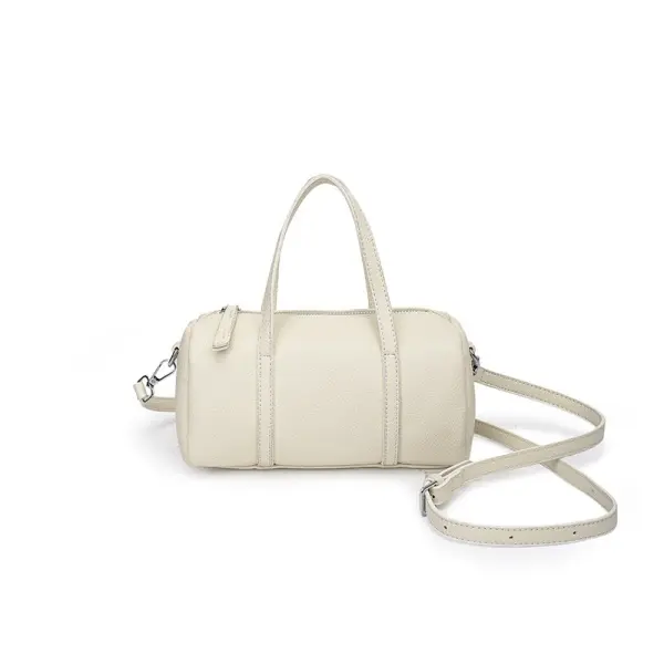 Wholesale Modern Luxury Fashion Designer Zipper Closure Waterproof Genuine Leather Handbags Polyester Shoulder Strap Casual Hasp Shape Factory, Factories
