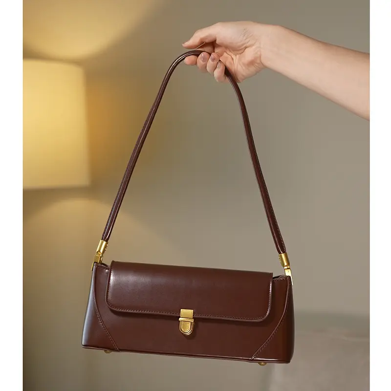 China Women's Vegan Leather Sling Bag Vintage Shoulder Bag Manufacturer, Factory