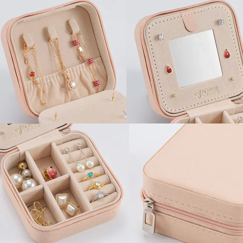 China Jewelry Storage Case Ring Travel Storage Box Manufacturer, Supplier