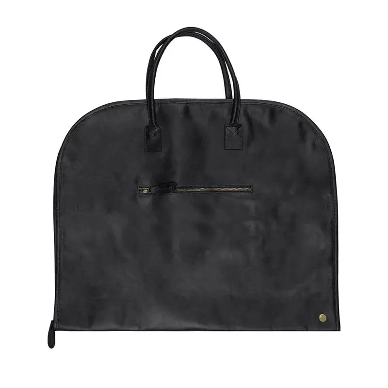 China Classic Suit Bag Leather Garment Bag Manufacturer, Factories