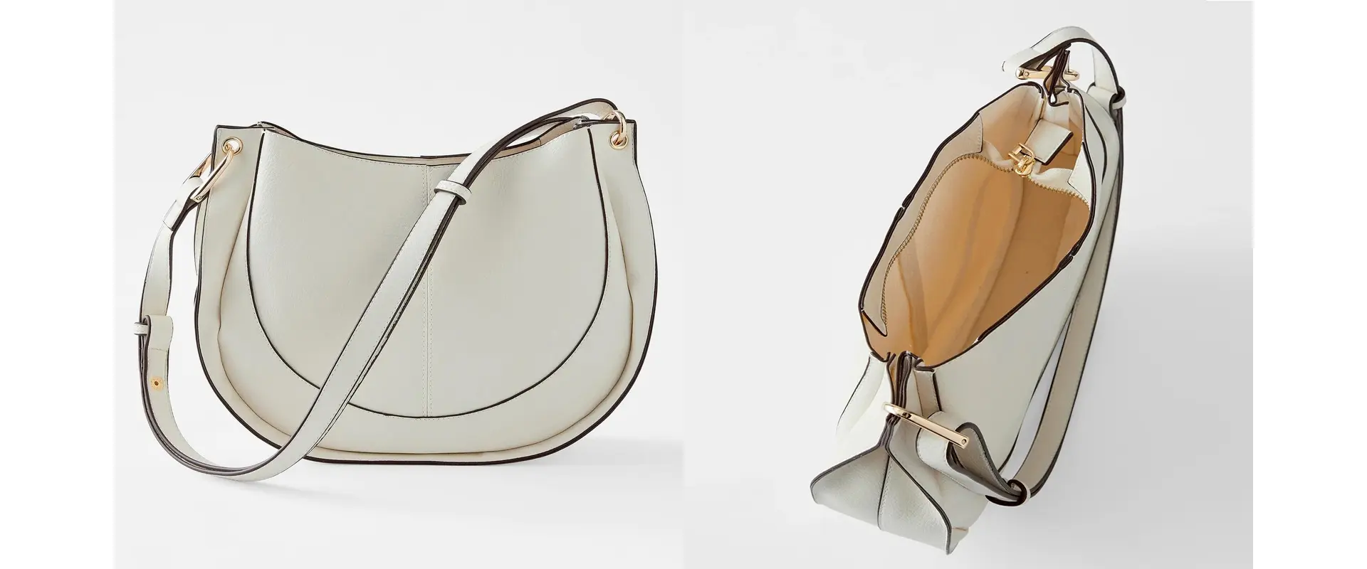 Genuine Cowhide Leather Shoulder Bag Main View