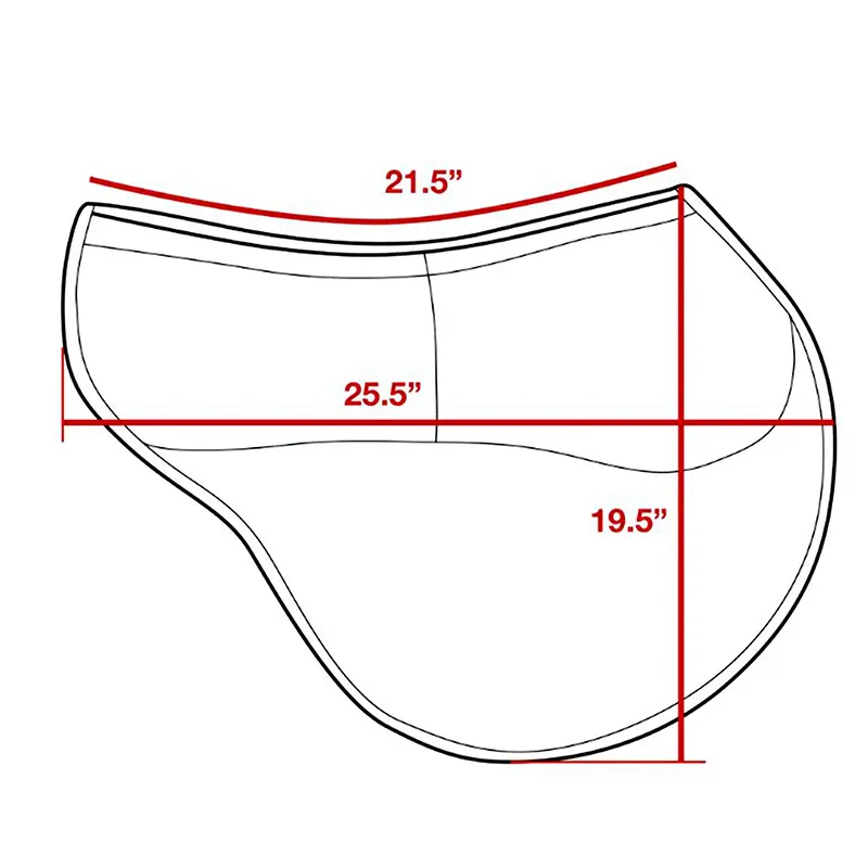 Wholesale Saddle Pads Horse Multi-function Contour Correction Pads Manufacturer, Manufacturers