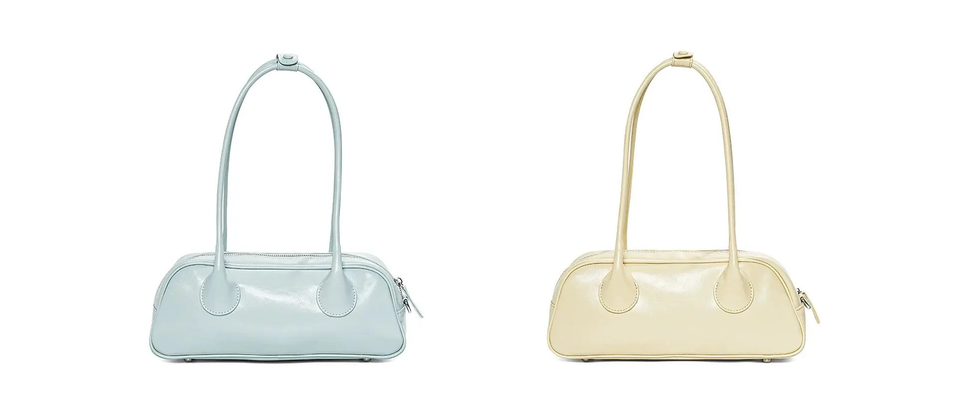 Classic baguette shoulder bag design