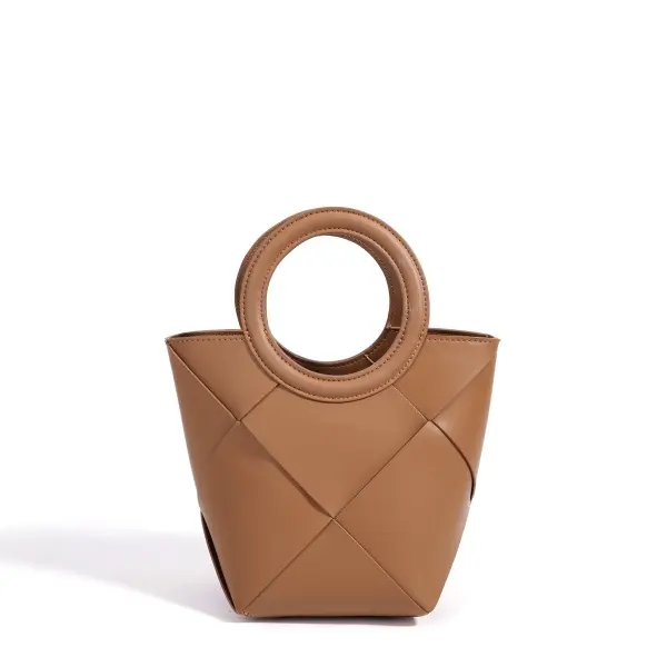 Wholesale 2026 New Luxury Lazy Style Handbag, Rhombus Casual Woven Bag, Niche Fashion Shoulder Crossbody Bag Manufacturer, Suppliers