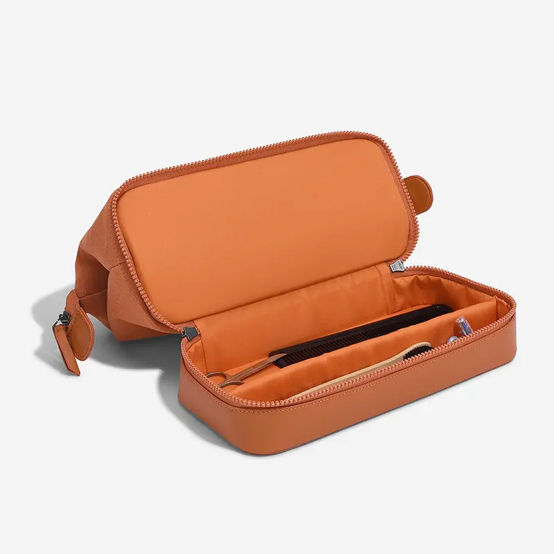 China Large Toiletry Bag Double Layer Cosmetic Bag Washbag Manufacturers, Factory