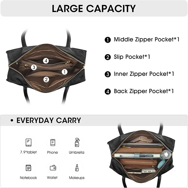 China Women's Small Handbag Cowhide Leather Baguette Bag Factory, Factories