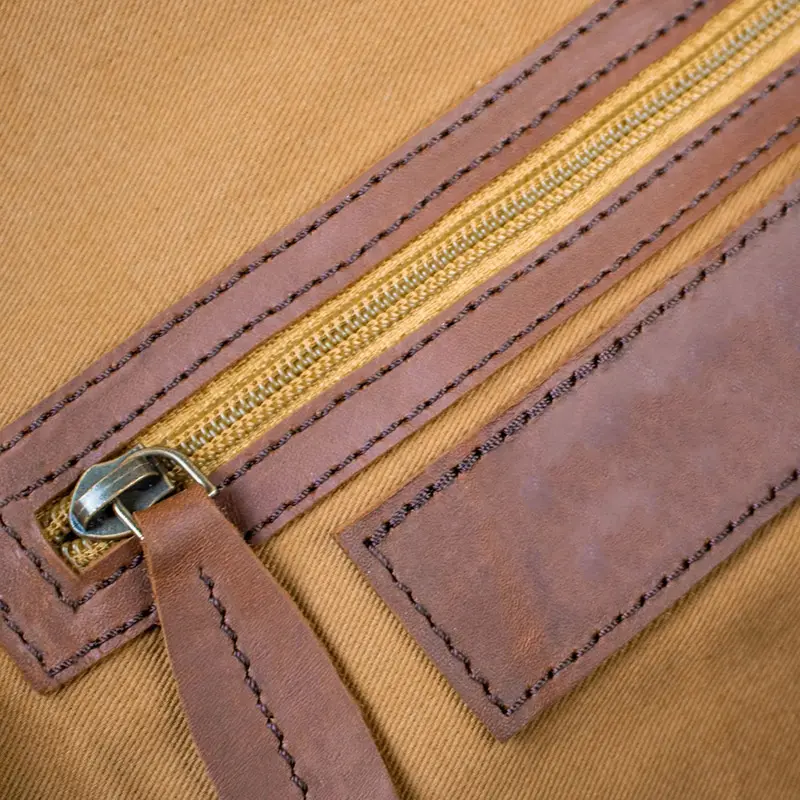 China 38L Cowhide Leather Weekend Travel Bag Factory, Factories