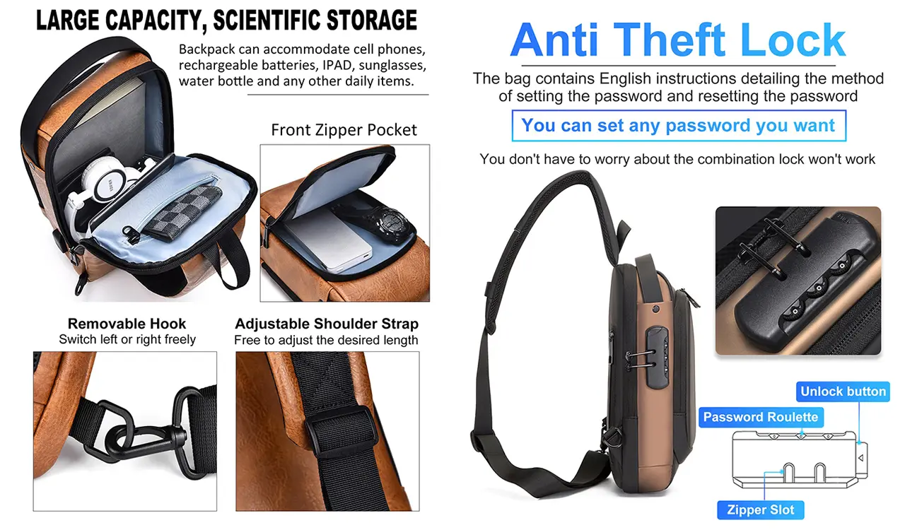 Anti-theft lock and security zipper