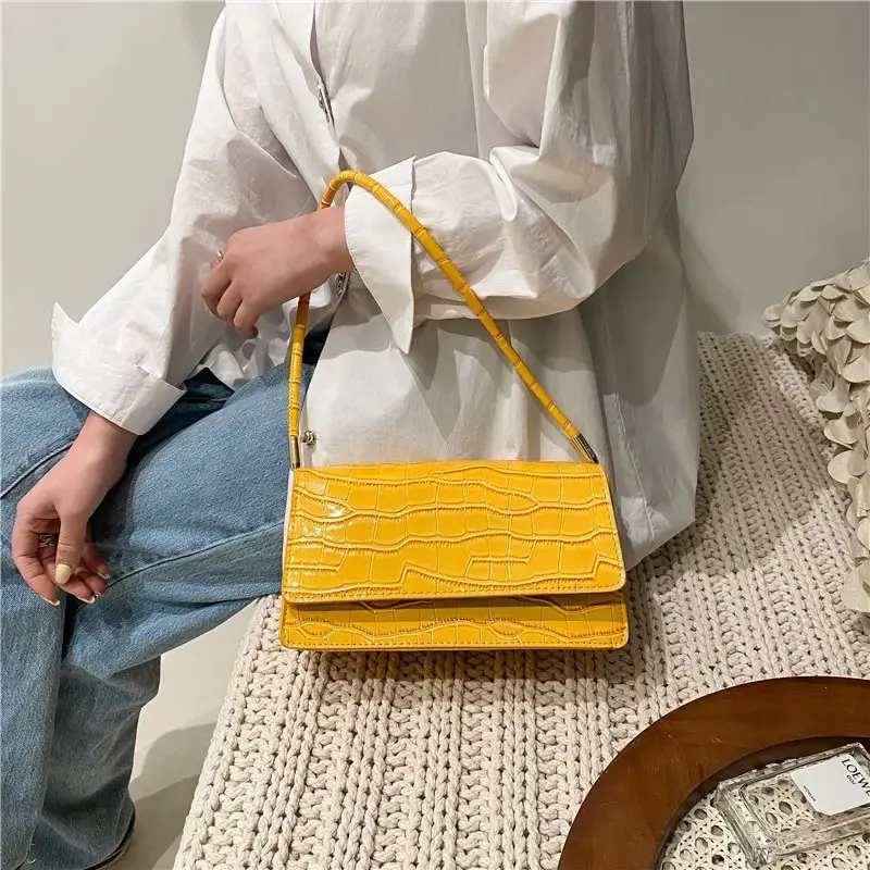 Wholesale Leather Underarm Bag Women's Shoulder Bag Manufacturers, Factory