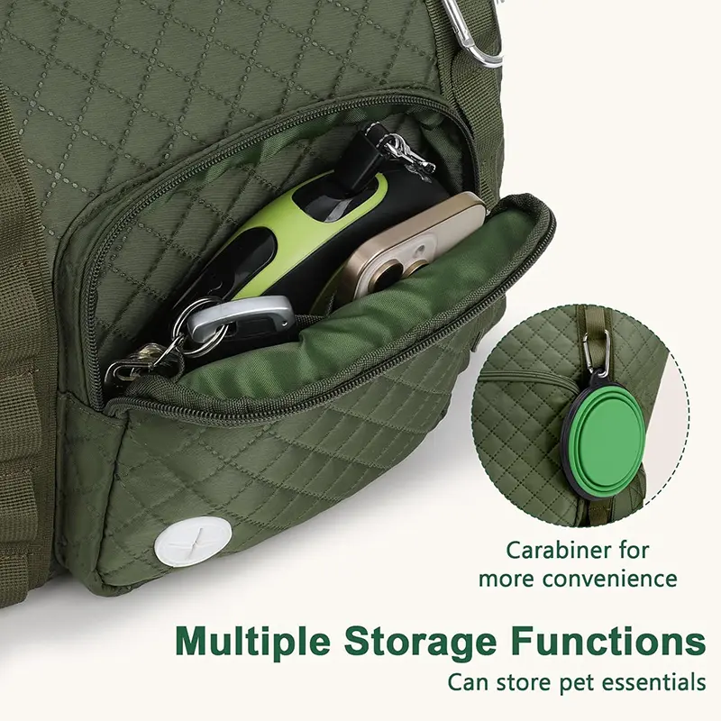Wholesale Pet Tote Bag Portable Small Dog Soft Leather Pet Bag Manufacturer, Suppliers