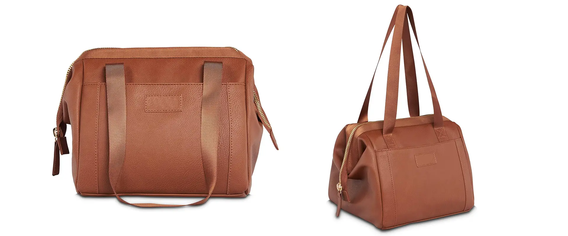 Premium Luxe Leather Insulated Cooler Bag Details