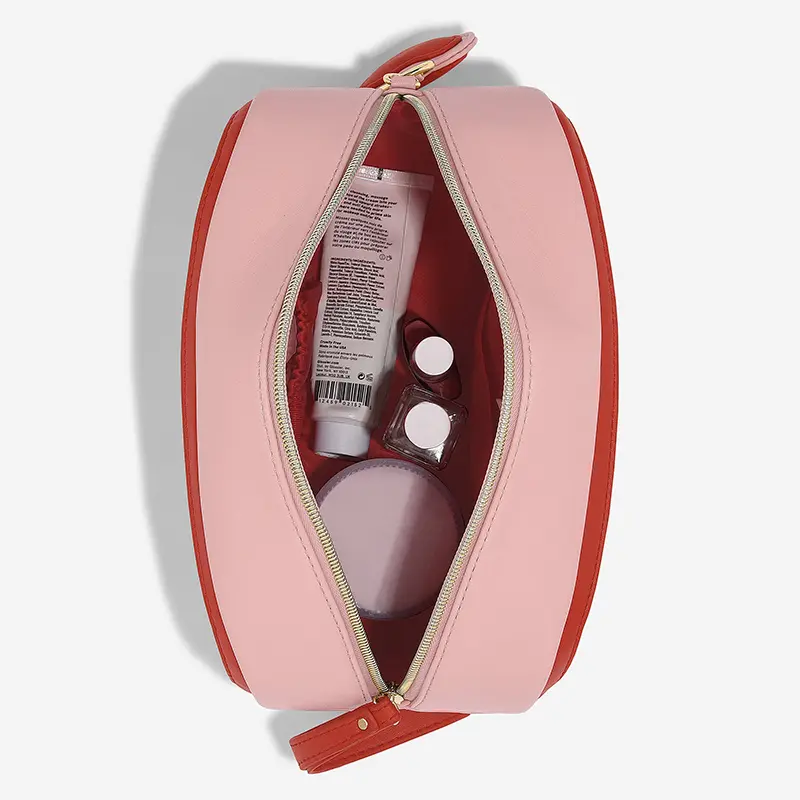 Wholesale Cute Cosmetic Bag with Heart Pendant Manufacturers, Factories