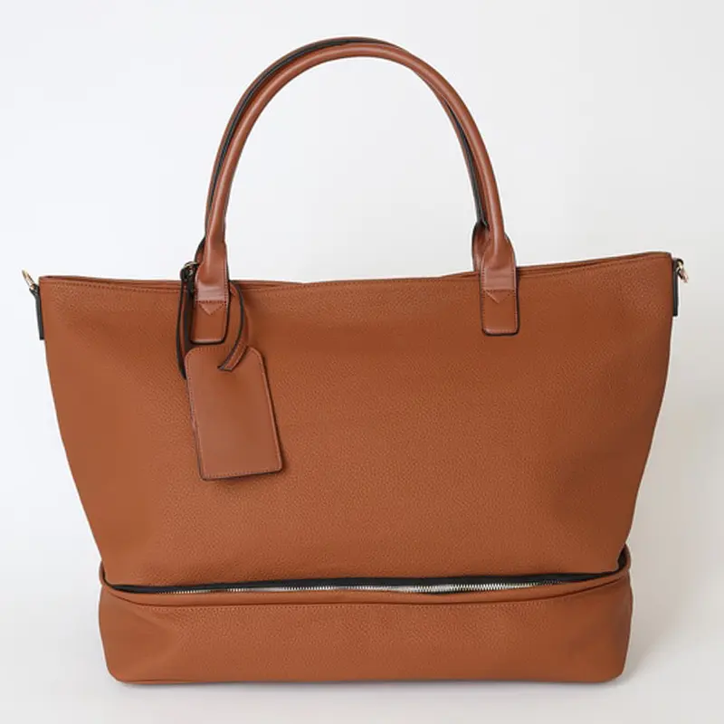 Wholesale Weekend Traveler Cognac Tote Bag Manufacturer, Suppliers