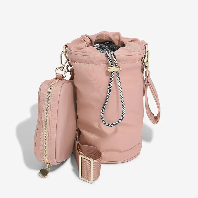 Wholesale Regenerated Nylon Bottle Bag Cooler Cup Bag Factories, Supplier