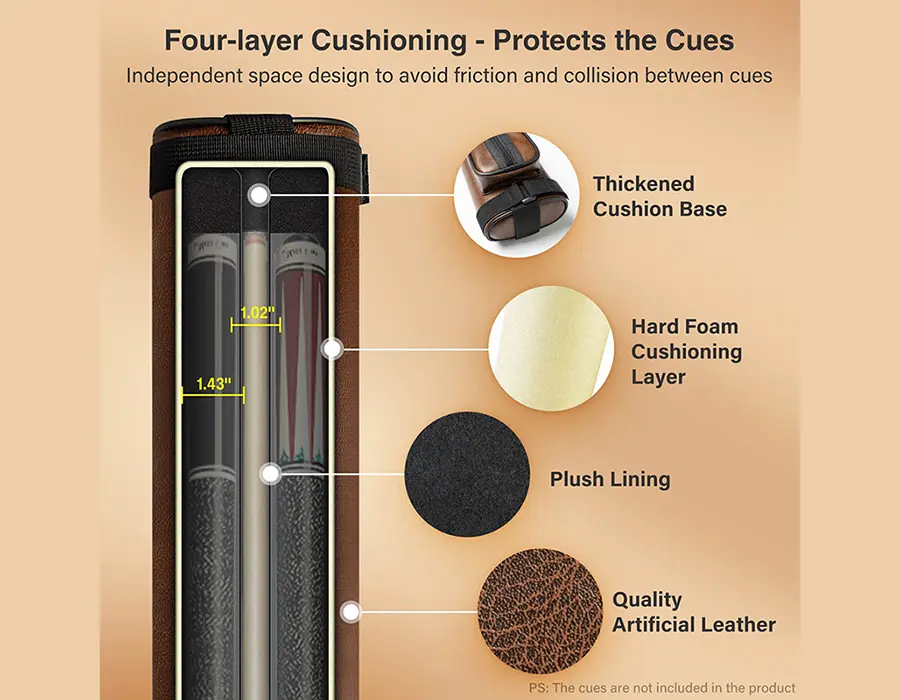 Pool Cue Box Materials