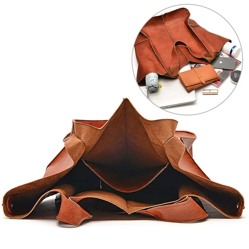 Wholesale Ladies Hobo Bag Large Capacity Tote Bag Vintage Soft Leather Shoulder Handbag Factory, Factories