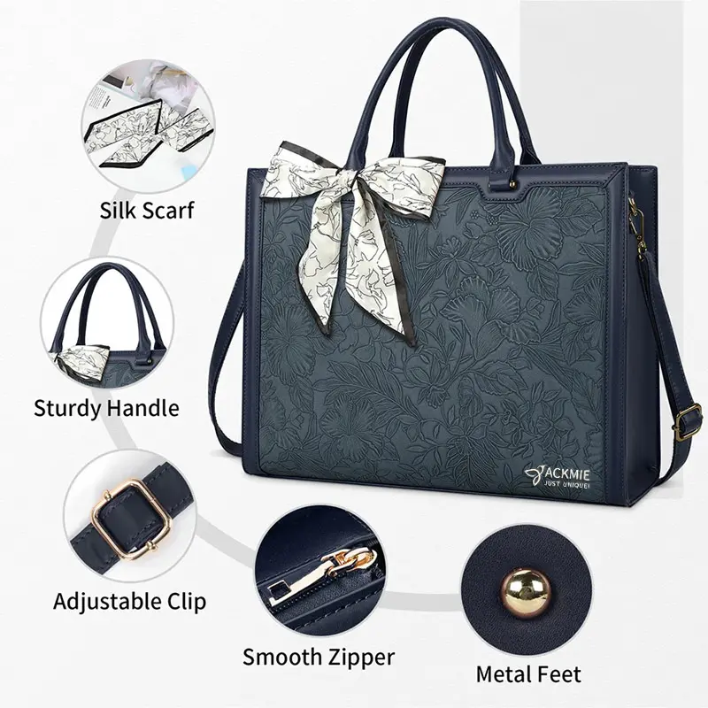 Wholesale Ladies Leather Laptop Bag Shoulder Bag Manufacturers, Factory