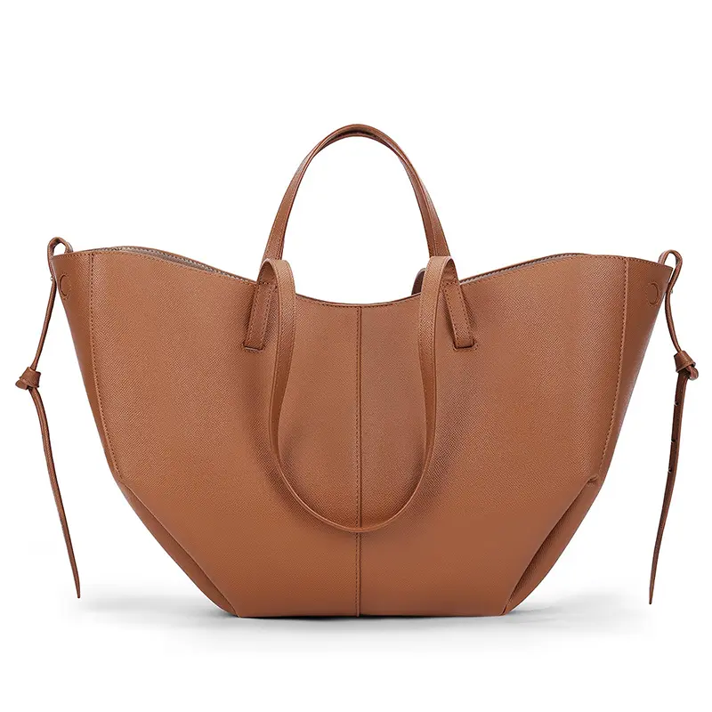 Wholesale Work Tote Bag Women's Leather Handbag Commuter Shoulder Bag with Magnetic Closure Manufacturers, Factory