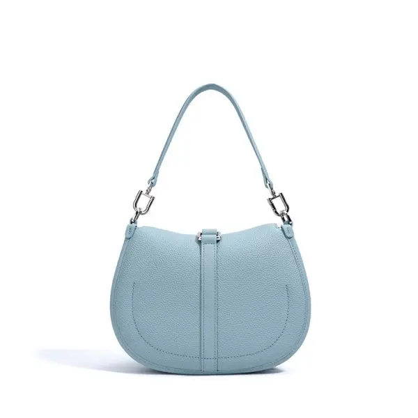 Wholesale Hot Sale Women's Designed Custom Zipper Closure Waterproof Genuine Leather Polyester Shoulder Strap Suppliers, Supplier
