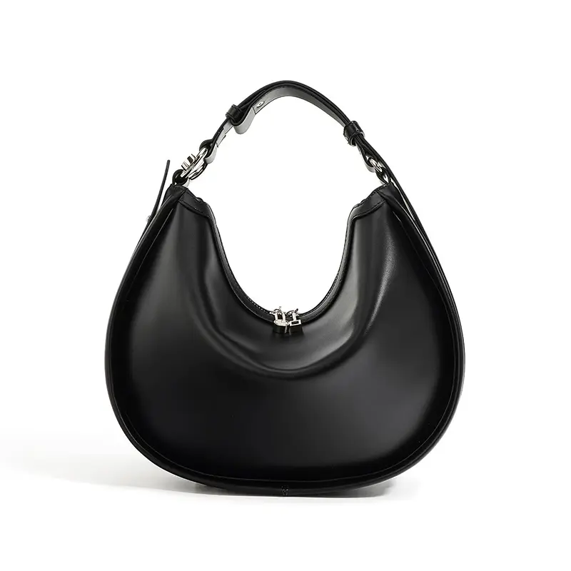 Wholesale Leather Underarm Bag Delicate Crescent Bag Women's Handbag Shoulder Bag Commuter Crossbody Bag Manufacturers, Factory