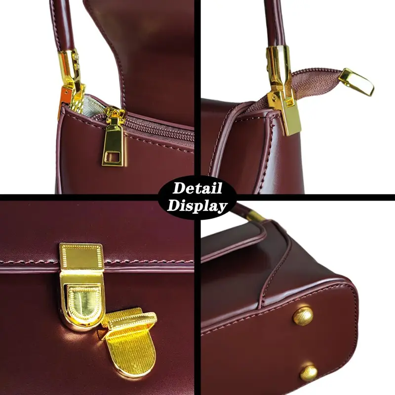 China Women's Vegan Leather Sling Bag Vintage Shoulder Bag Manufacturer, Factory