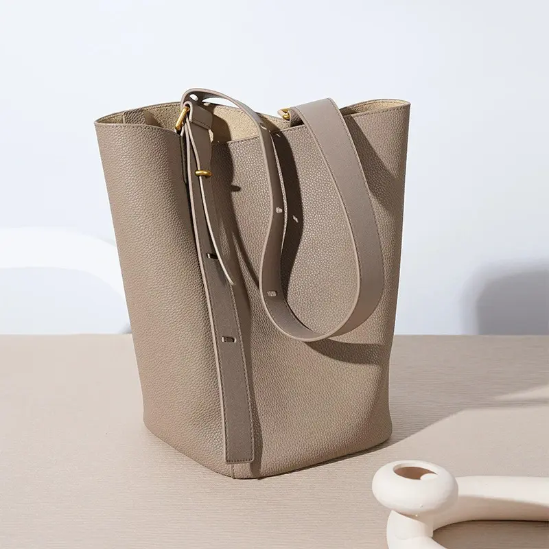 Wholesale Bucket Tote Bag with Adjustable Shoulder Strap Manufacturer, Supplier