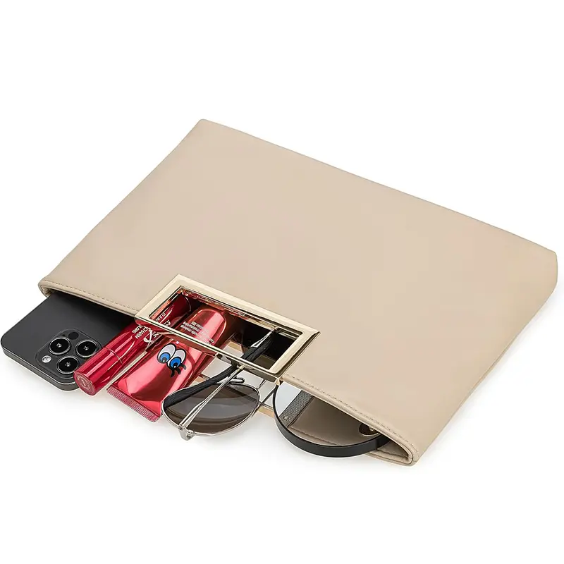 China Fashion PU Leather Handbag Women Convertible Clutch Purse Manufacturer, Supplier