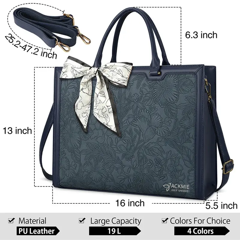 Wholesale Ladies Leather Laptop Bag Shoulder Bag Manufacturers, Factory