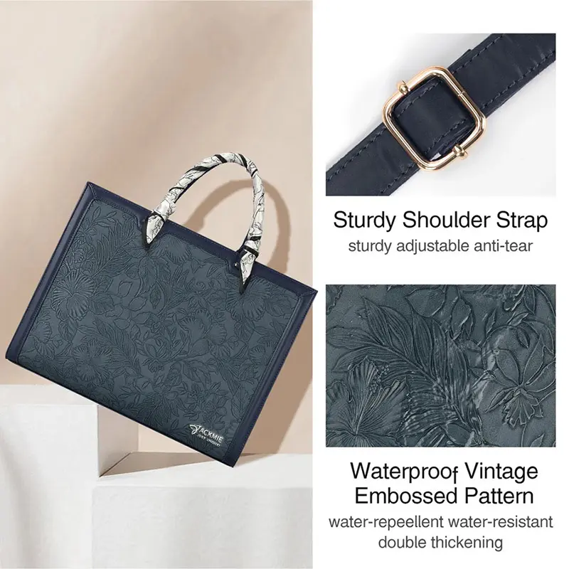 Wholesale Ladies Leather Laptop Bag Shoulder Bag Manufacturers, Factory