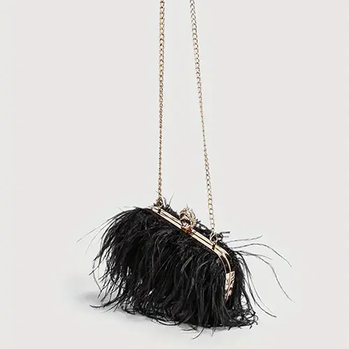Eco-friendly luxury evening clutch